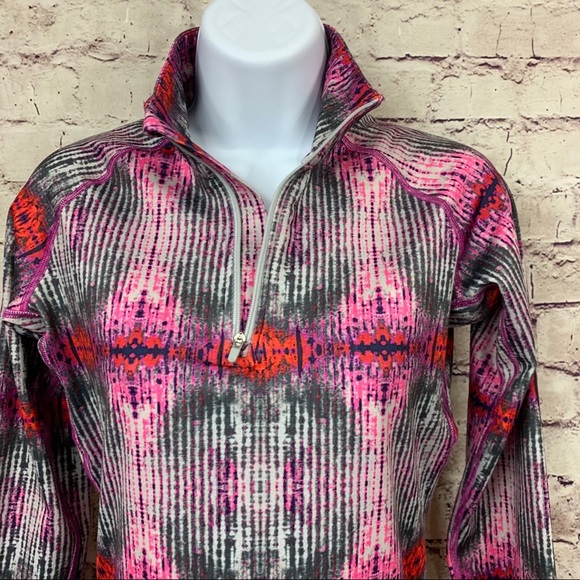 Nike Pro Combat Multicolor 1/4 Zip Jacket - Picture 4 of 10